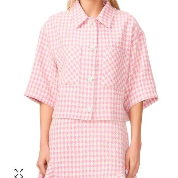 NWT CeCe Tweed Jacket - Picture 1 of 4